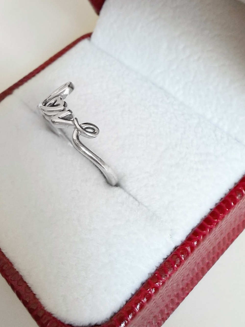 Pandora Love Ring Size 6 New - Picture 3 of 8